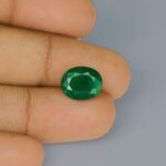 प्राकृतिक पन्ना रत्न मूल प्रमाणित